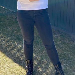 Rag & bone black skinny jeans